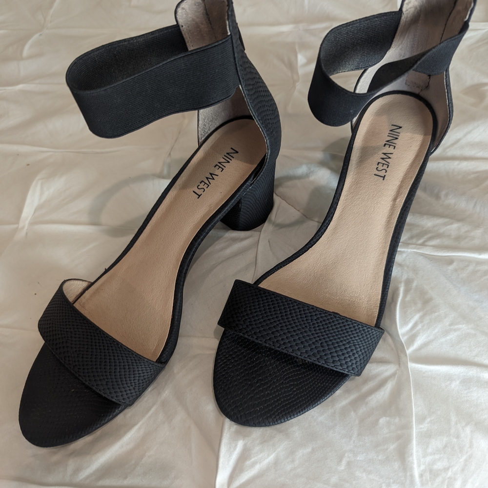 Nine West Black Women's Sandals